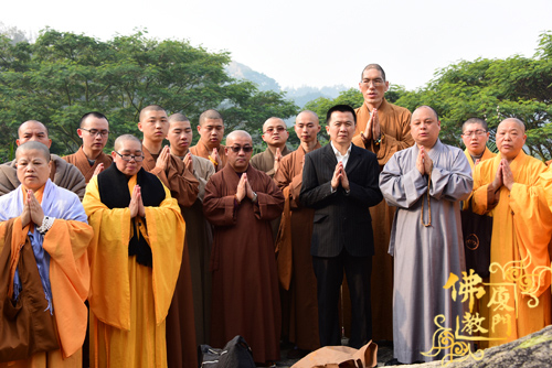 「福建厦门」福建厦门万石莲寺举行开因尼师追思荼毗法会