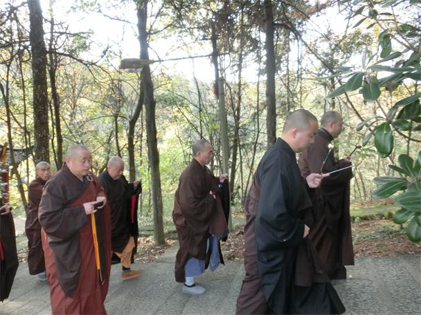 「佛教」安徽天柱山三祖禅寺乙未年禅七圆满结束