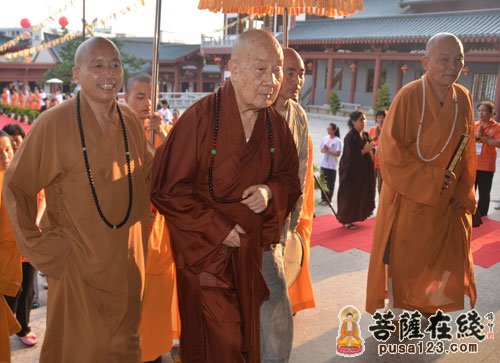 「华严寺」净良长老一行莅临广州华严寺指导“首届华严论坛”筹备工作