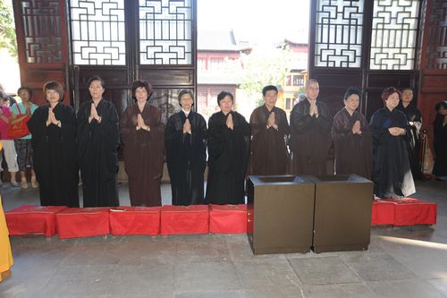 「佛教」上海曹王禅寺举行地藏大法会