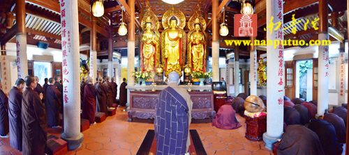 「佛教」厦门万石莲寺举行梦参长老圆寂追思法会