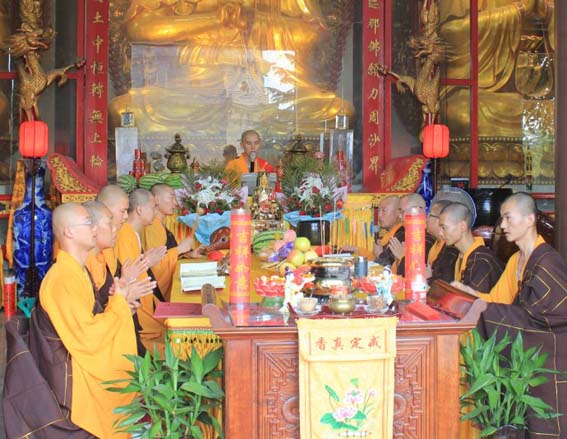 「佛教」陕西法门寺隆重举行中峰三时系念法会 「佛教」陕西法门寺隆重举行中峰三时系念法会