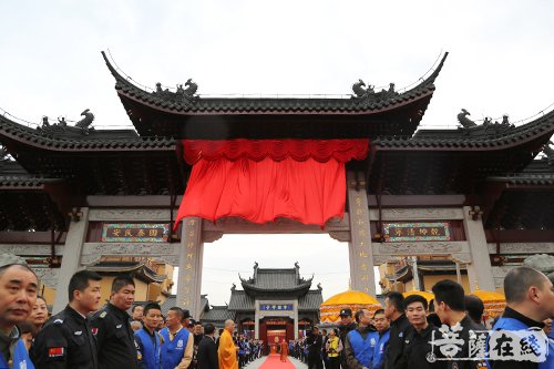 「宁国」上海宁国禅寺牌楼落成暨观音殿全堂圣像开光法会