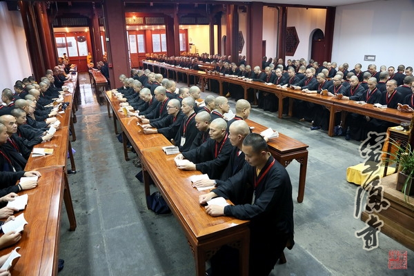浙江灵隐寺三坛大戒法会第十二天:沙弥二十四威仪 浙江灵隐寺三坛大戒法会第十二天:沙弥二十四威仪