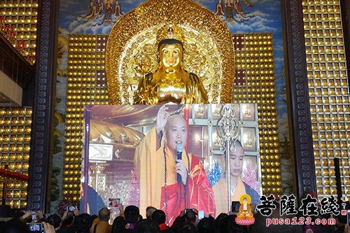 「佛教」普俊法师升座 学诚大和尚送座