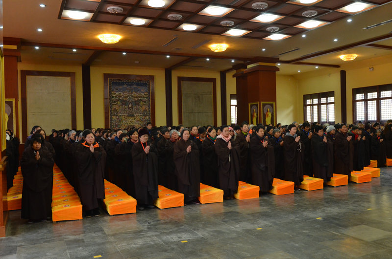 「东林寺」江西九江东林寺2015年冬季佛七起七 「东林寺」江西九江东林寺2015年冬季佛七起七