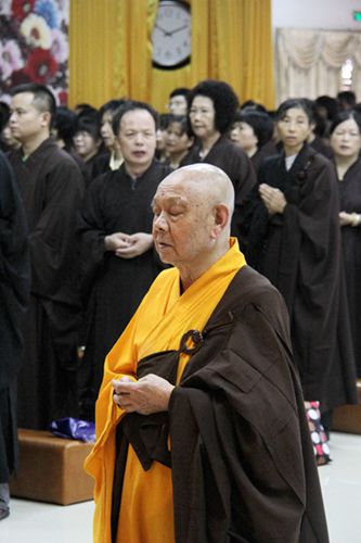 「弘法寺」观音菩萨成道日 广东深圳弘法寺举办“大悲忏”法会