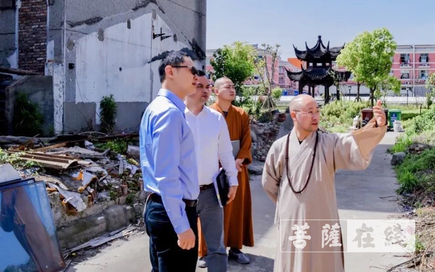 「时政」上海市松江区车墩镇分管建设副镇长陈耀琳赴地藏古寺调研 「时政」上海市松江区车墩镇分管建设副镇长陈耀琳赴地藏古寺调研