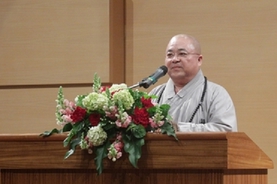 「佛教」法鼓山佛教学院五周年校庆 方丈果东法师亲临致辞