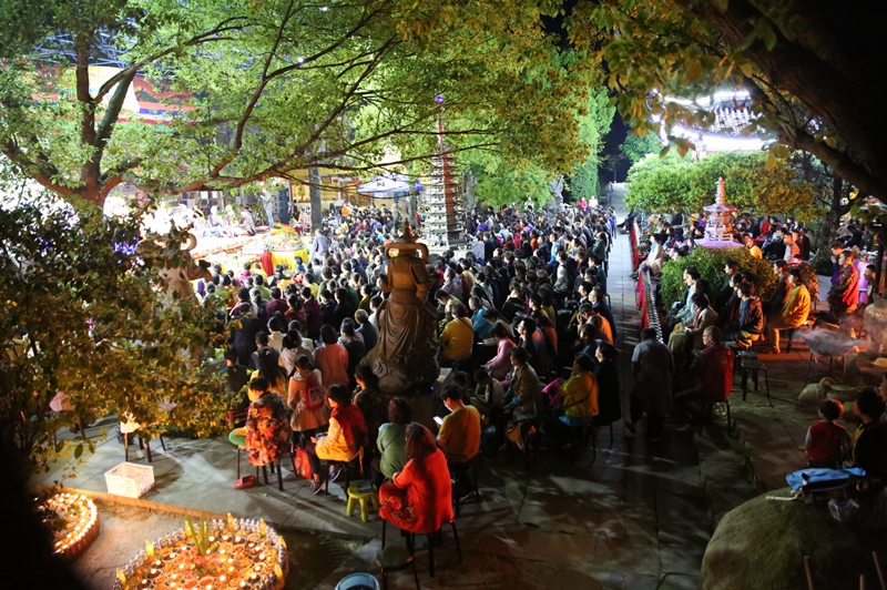 「慧日禅寺」2016年5月1日浙江宁波慧日禅寺举办蒙山施食超荐法会