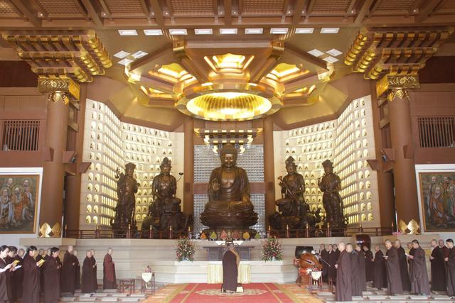 「观音」浙江天圣山安福寺观音七法会圆满结束