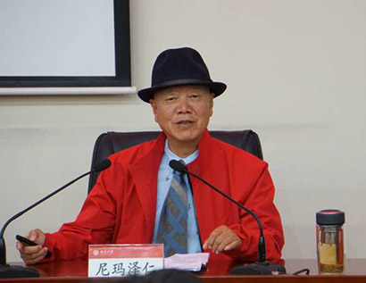 「十世班禅」十世班禅画师尼玛泽仁：把作品带到世界上去