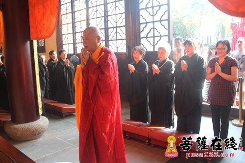 「寒山寺」苏州寒山寺举行观音菩萨成道日祝圣祈福法会