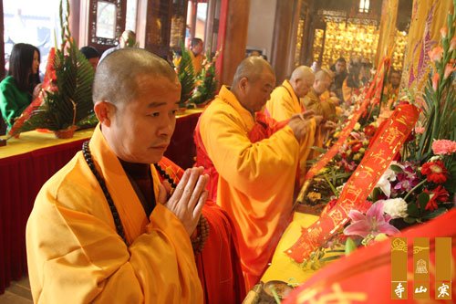「寒山寺」江苏苏州寒山寺隆重举行罗汉堂落成典礼
