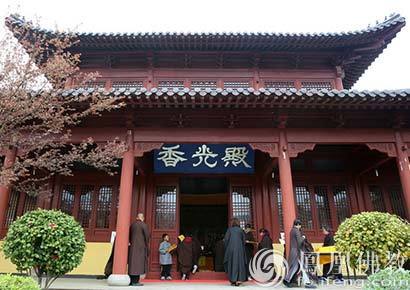 「佛教」江西庐山东林寺十日闭关念佛圆满出关