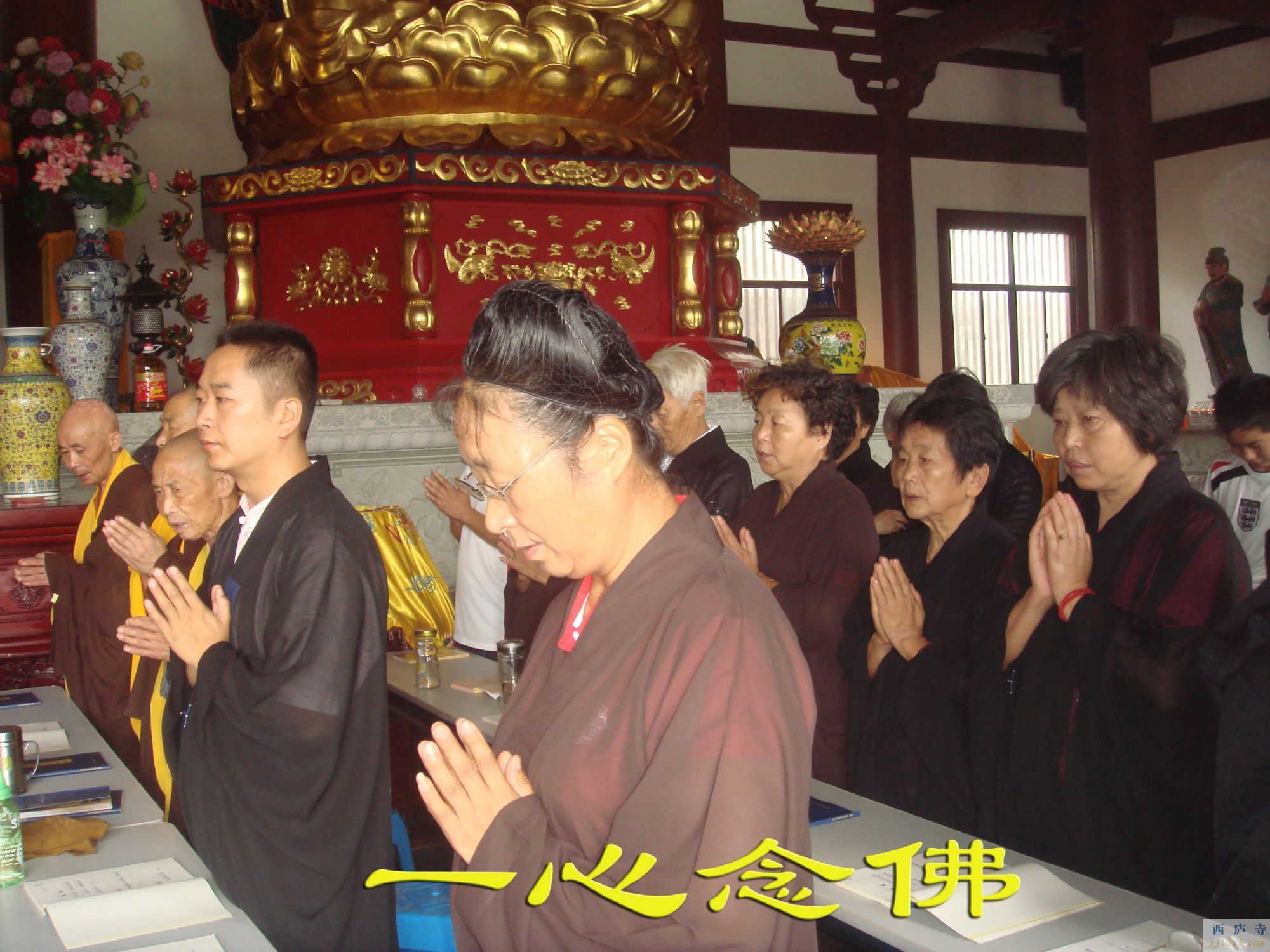 「佛教」西庐寺举行地藏诞法会