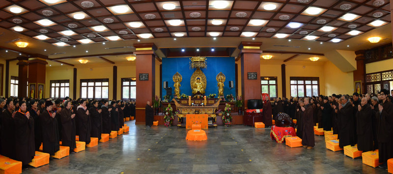 「东林寺」江西九江东林寺2015年冬季佛七起七 「东林寺」江西九江东林寺2015年冬季佛七起七