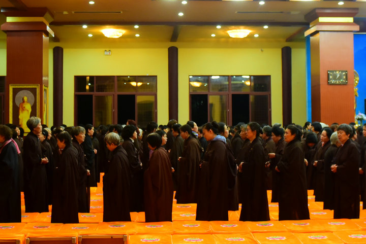 「东林寺」江西东林寺2016年4月份一昼夜经行法会圆满结束