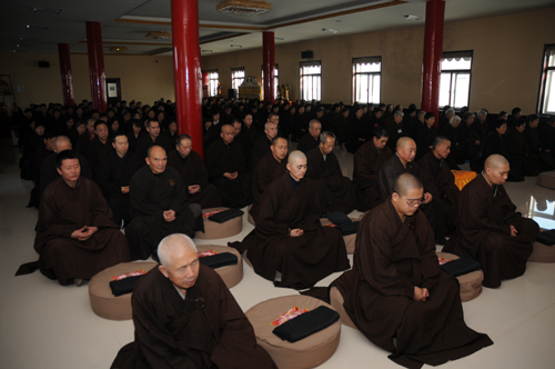 「佛教」大庆市净觉寺恭请台湾良因法师主法举行精进佛七法会