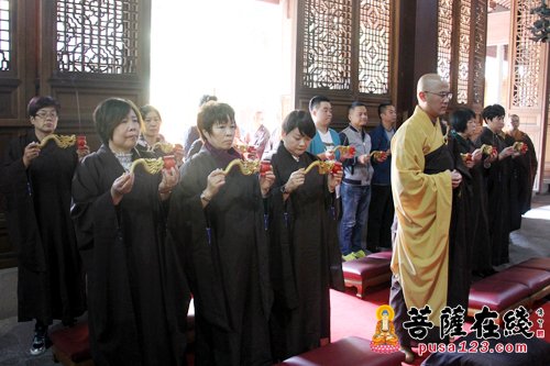 「佛教」七塔禅寺传授三坛大戒法会礼请达照法师作佛学专题讲座
