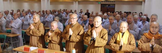 「佛教」陕西法门寺佛学院隆重举行2015年春季开学典礼