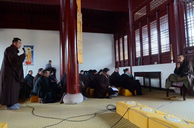「东林寺」江西东林寺2014年3月上旬10日闭关念佛圆满出关