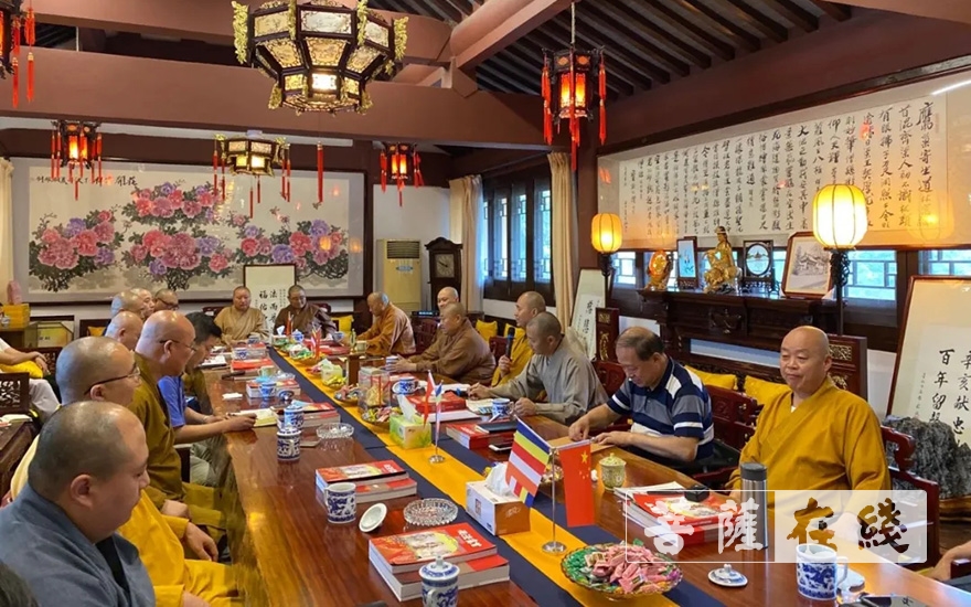 「佛教」南京市佛教协会十届四次会长扩大会议在灵谷寺举行