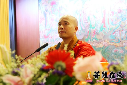 「佛教」七塔禅寺传授三坛大戒法会礼请达照法师作佛学专题讲座