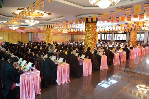 「佛教」浙江普陀山佛教协会全山执事第二十一期共修观音七法会圆满结束