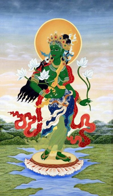 观世音菩萨的慈悲化身路绿度母的感应故事