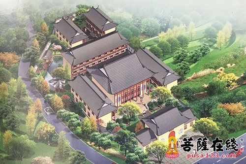 「佛教」江苏无锡天台寺将举行观音殿上梁法会