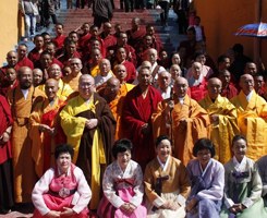 「佛教」青海省陀乐寺隆重举行大雄宝殿落成开光庆典
