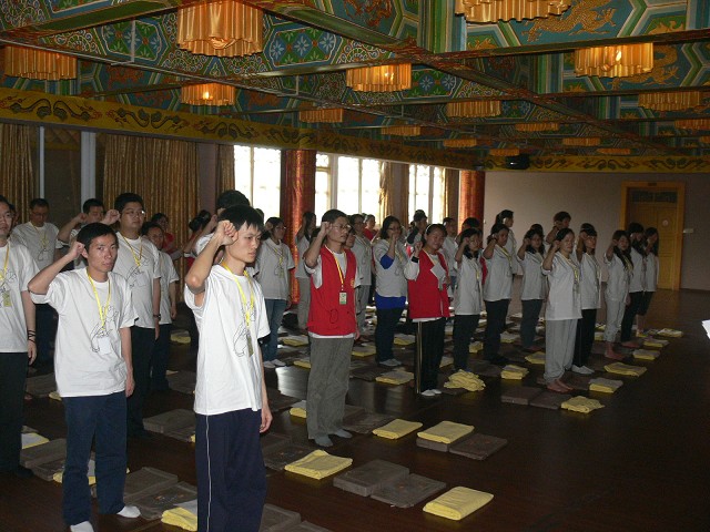 「华岩寺」重庆市华岩寺第九届丛林生活体验营开营