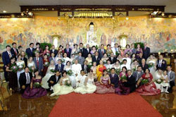 「佛教」分享婚姻幸福道 台湾兰阳别院举办金婚银婚快乐颂