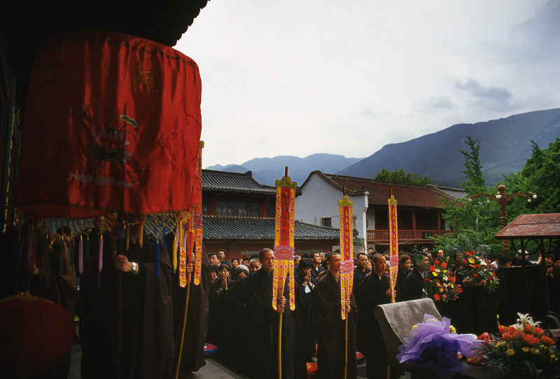 「佛教」东林佛艺：东林寺的浴佛节