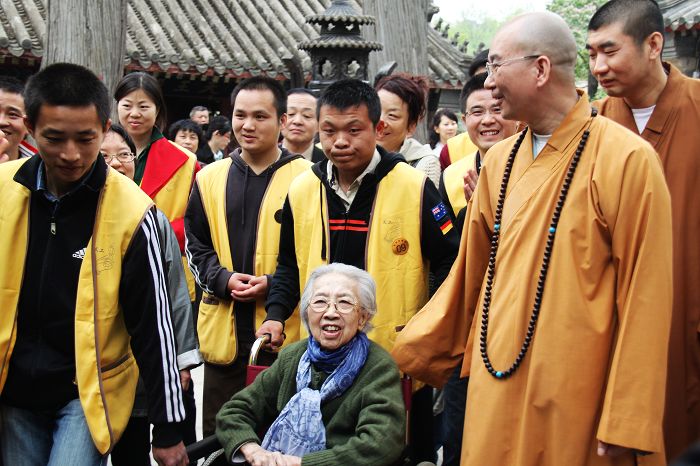 「佛教」“纪念赵朴初居士逝世十周年座谈会”在北京龙泉寺举行