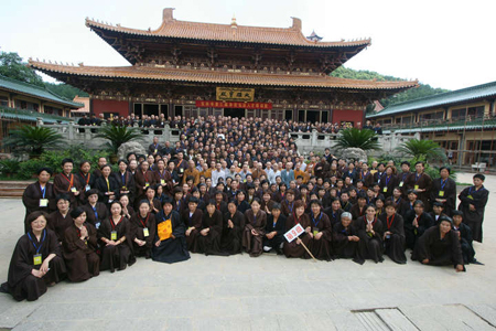 「东林寺」江西九江东林寺第三届净宗弘法人才培训班开学