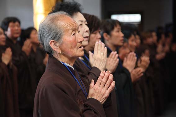 「佛教」陕西省扶风县法门寺隆重举行传授在家菩萨戒法会