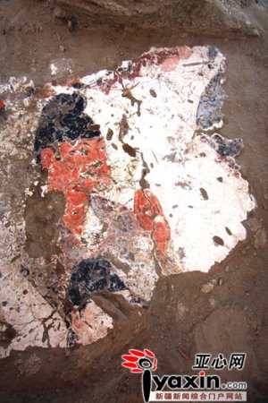 「考古」新疆发现唐代佛寺遗址群 壁画鲜艳栩栩如生(图)