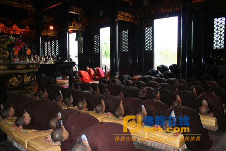「佛教」陕西·西安佛教界为玉树举行“七七”祭日超度祈福法会