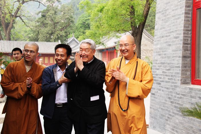 「佛教」“纪念赵朴初居士逝世十周年座谈会”在北京龙泉寺举行