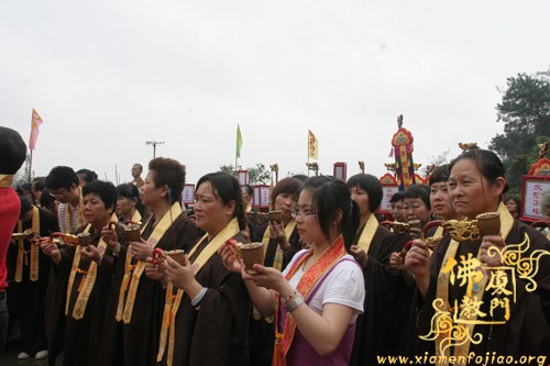 「水陆法会」厦门太平岩寺水陆法会功德圆满举行隆重的送圣仪式 「水陆法会」厦门太平岩寺水陆法会功德圆满举行隆重的送圣仪式