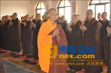 「佛教」广东省梅州市千佛塔寺2010年结夏安居活动举行