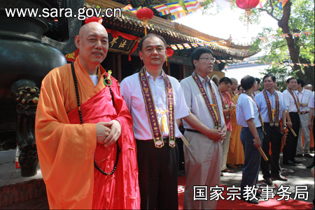 「佛教」齐晓飞副局长赴舟山调研佛教工作 出席普陀山普济寺道慈法师升座庆典 「佛教」齐晓飞副局长赴舟山调研佛教工作 出席普陀山普济寺道慈法师升座庆典