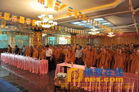 「佛教」普陀山佛协召开常务理事会 决定向舟曲灾区捐款100万