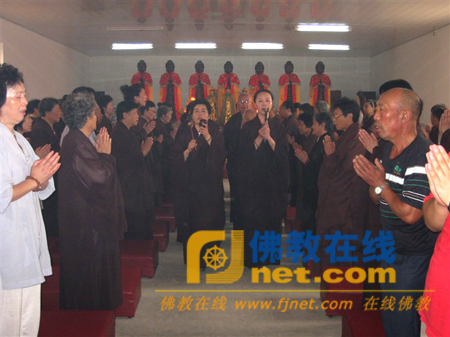 「佛教」大连抱龙禅院敬请常前法师带领大众打佛七