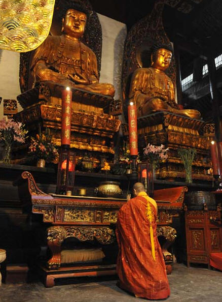 「佛教」上海玉佛禅寺启建“祈福世博圆满大法会”