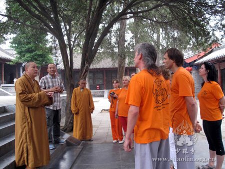「少林武术」莫斯科少林功夫研修中心弟子赴嵩山少林寺禅修交流