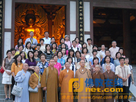 「佛教」印尼佛教界世博参访团到上海云翔寺参访