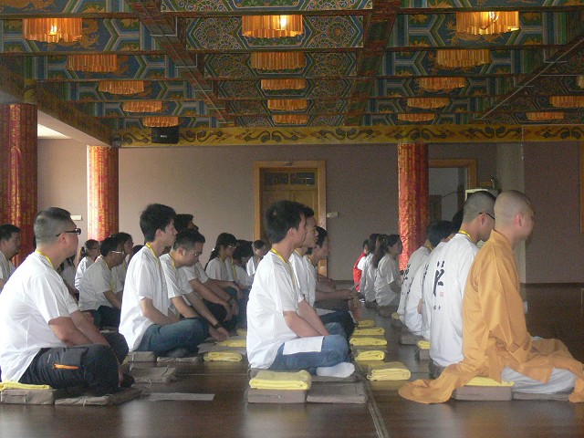 「华岩寺」重庆市华岩寺第九届丛林生活体验营开营